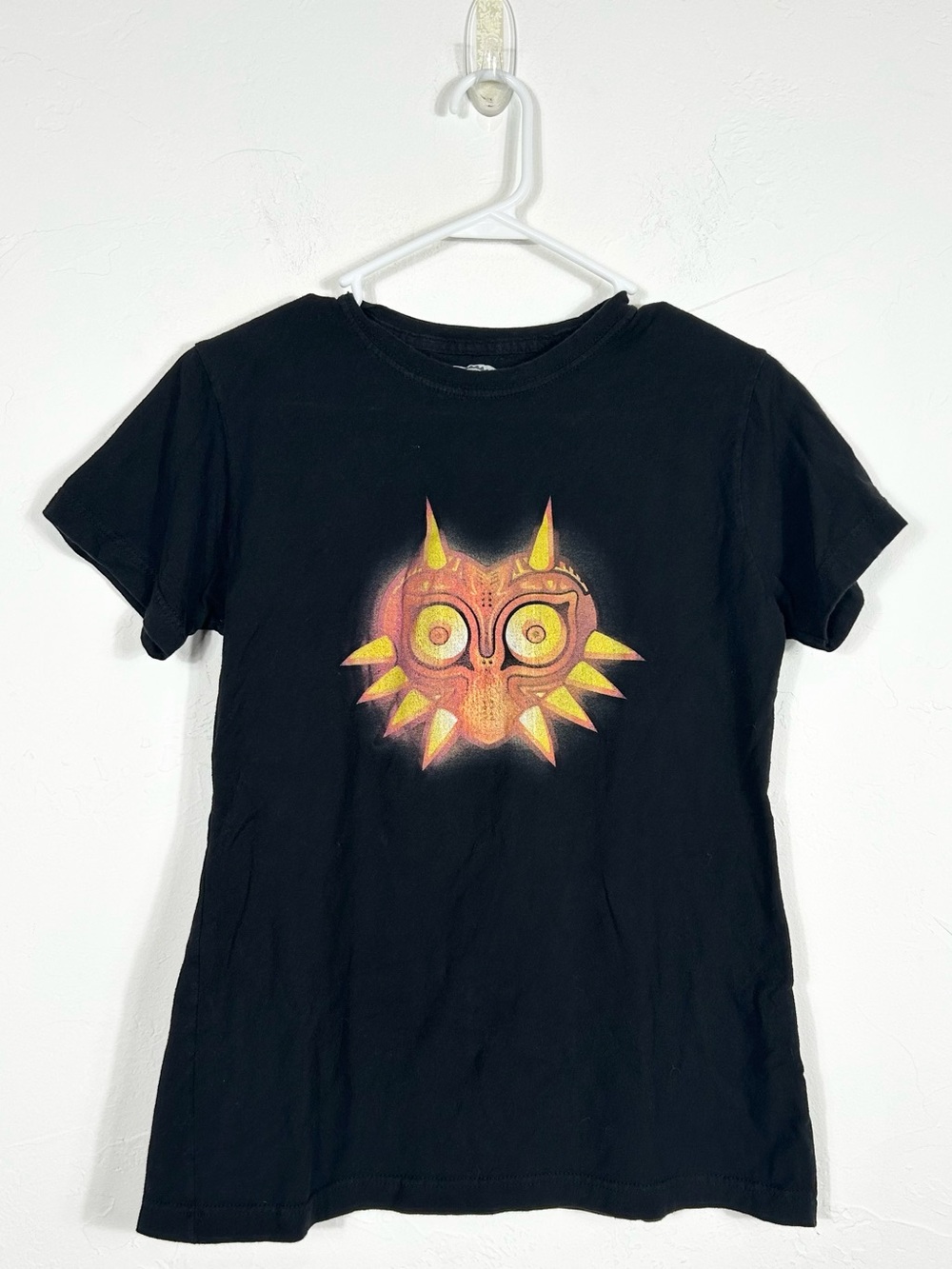 Official Nintendo The Legend of Zelda Majora’s Mask Black Graphic T-Shirt